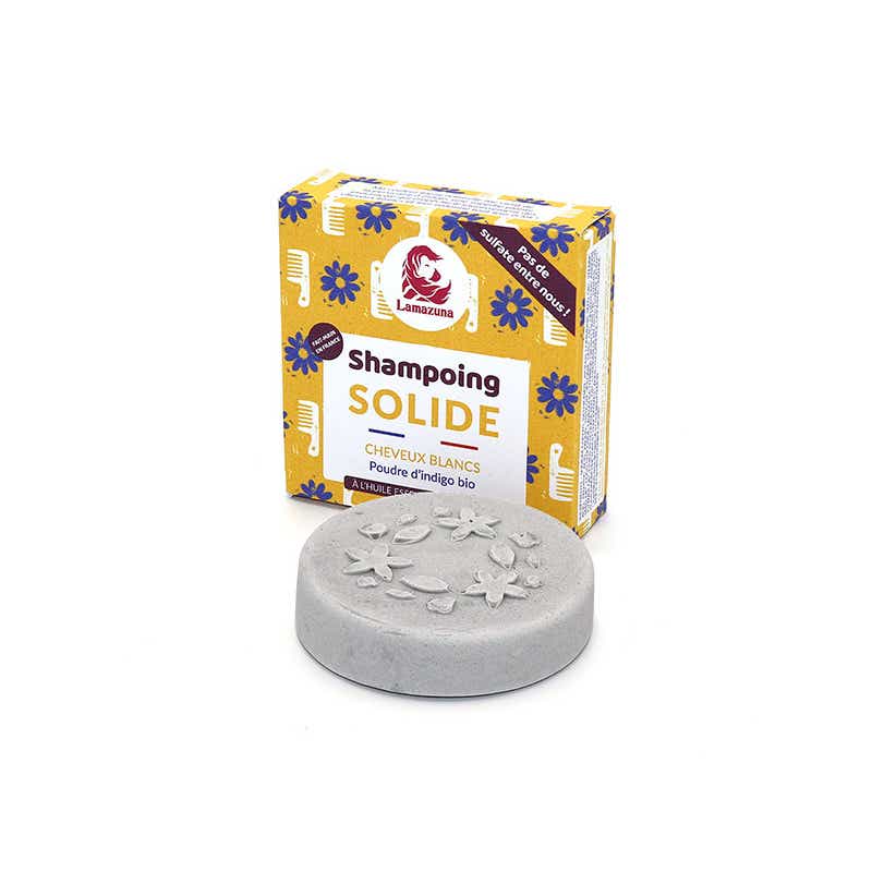 LAMAZUNA SHAMPOING SOLIDE CHEVEUX BLANCS 70G