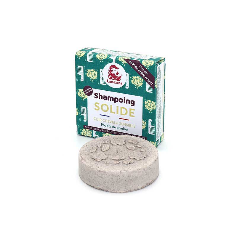 LAMAZUNA SHAMPOING SOLIDE CUIR CHEVELU SENSIBLE 70G