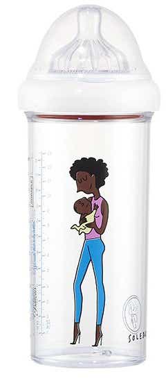 LE BIBERON FRANCAIS BIBERON MAMAN AFRO ET BEBE 360ML
