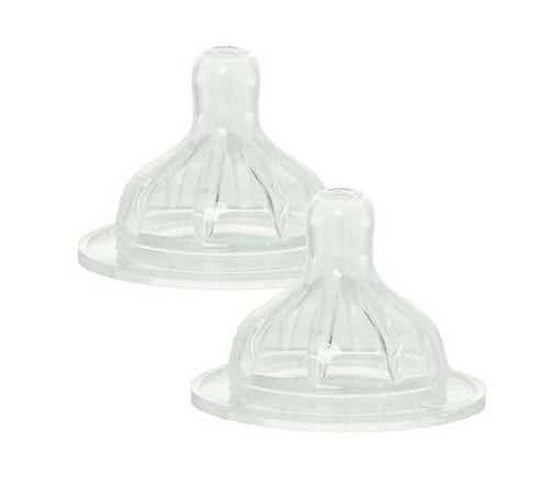 LE BIBERON FRANCAIS TETINES M 6 MOIS ET PLUS LOT DE 2 TETINES