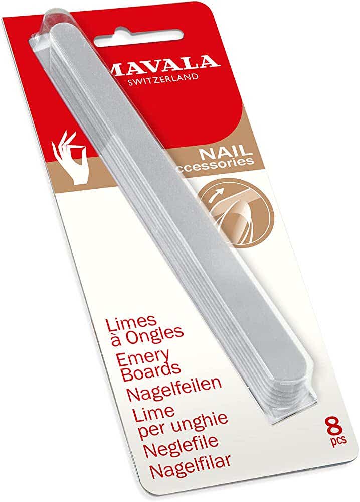 LIMES A ONGLES SUR CARTE 8 PIECES