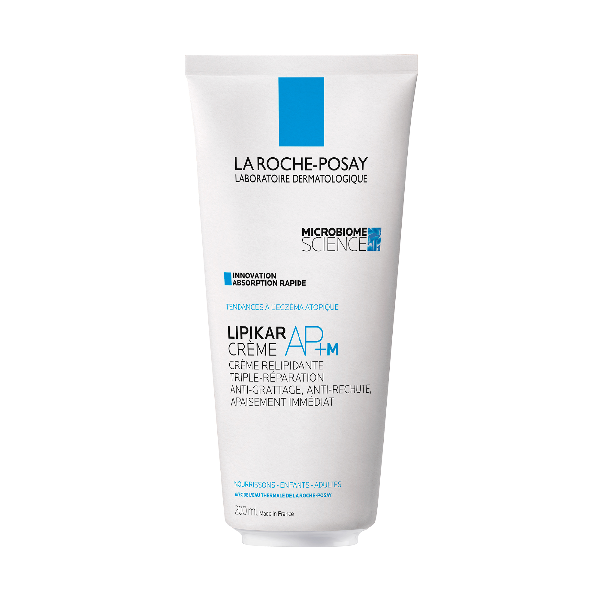 LIPIKAR AP M CREME PEAUX TENDANCE ECZEMA ATOPIQUE VISAGE CORPS TUBE ECO RESPONSABLE 200ML