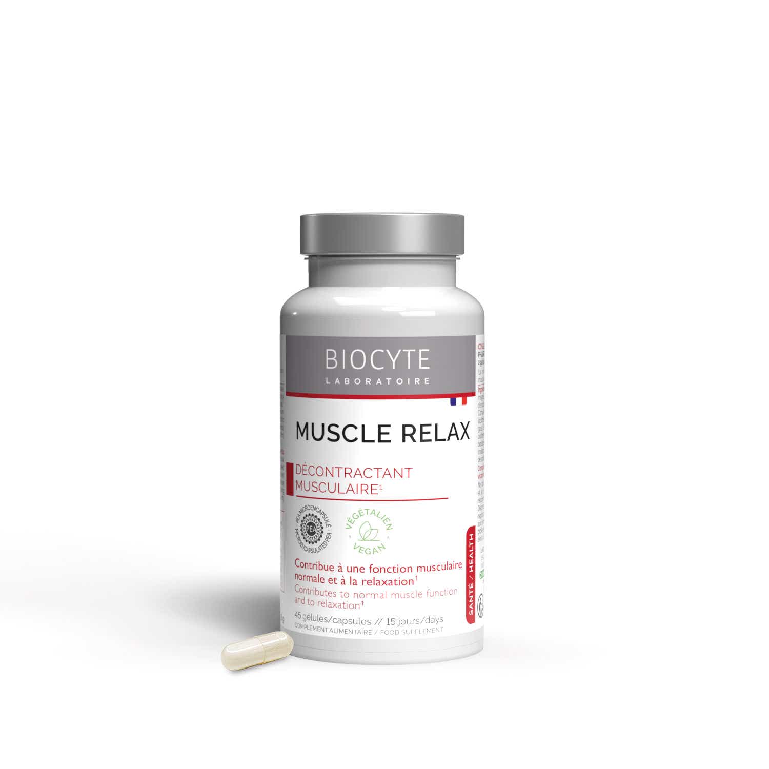LONGEVITY ARTICULATIONS MUSCLE RELAX DECONTRACTANT MUSCULAIRE 45 GELULES