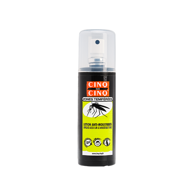 LOTION ANTI MOUSTIQUES ZONES TEMPEREES 100ML
