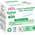 LOVE AND GREEN TAMPONS DIGITAUX SUPER HYPOALLERGENIQUES SANS APPLICATEUR 16 TAMPONS