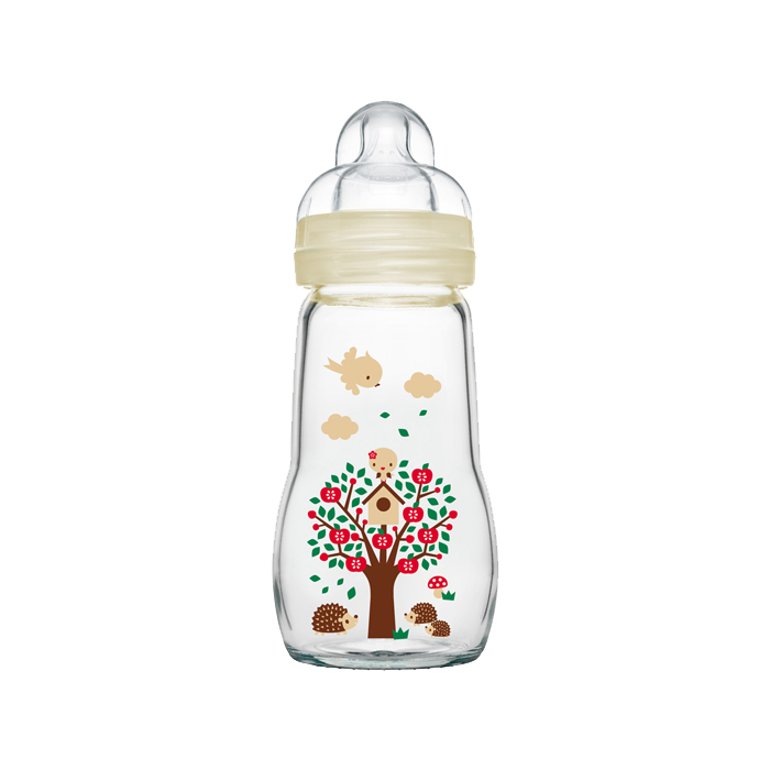 MAM BIBERON EN VERRE TETINE VITESSE 2 260ML