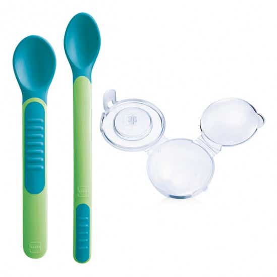 MAM CUILLERES THERMOSENSIBLES ETUI 6 MOIS ET PLUS