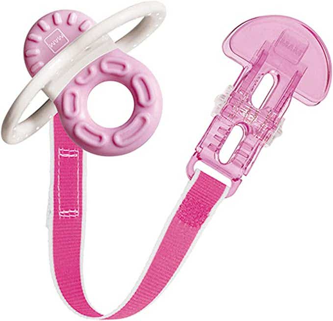 MAM MINI ANNEAU DE DENTITION ET ATTACHE 2 MOIS ET PLUS 1 UNITE