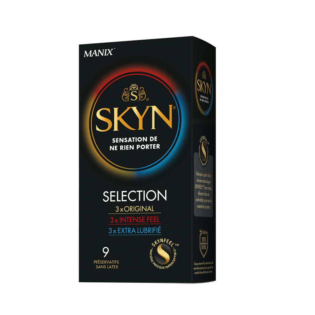 MANIX SKYN SELECTION 9 PRESERVATIFS