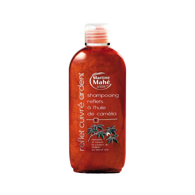 MARTINE MAHE SHAMPOOING REFLET CUIVRE ARDENT A L HUILE DE CAMELIA 200ML