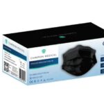 MASQUES MEDICAUX TYPE 2R ADULTE NOIR HAUTE FILTRATION 50 PIECES