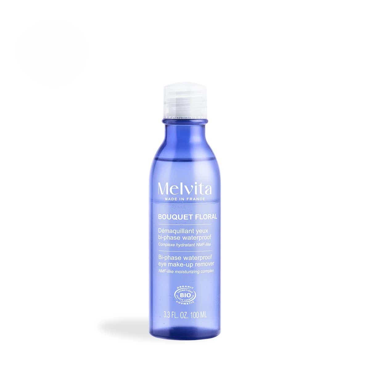 MELVITA BOUQUET FLORAL DETOX DEMAQUILLANT YEUX BI PHASE WATERPROOF BIO 100ML