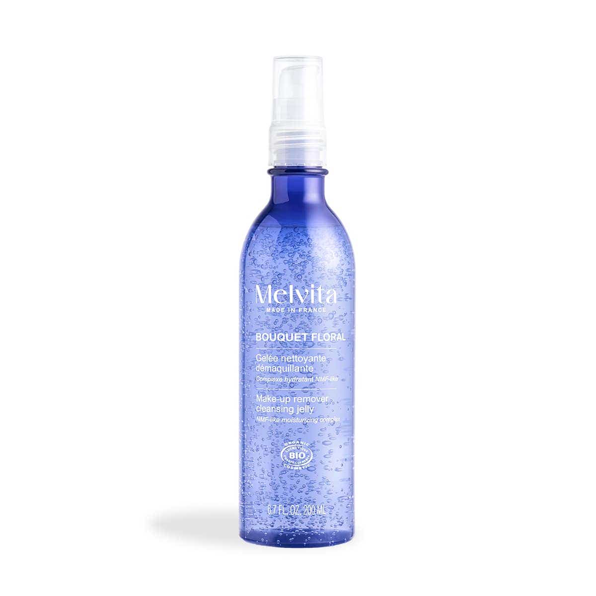MELVITA BOUQUET FLORAL DETOX GELEE DEMAQUILLANTE DOUCEUR BIO 200ML