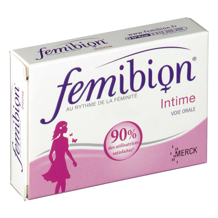 MERCK FEMIBION INTIME 28 GELULES