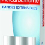 MERCUROCHROME BANDES EXTENSIBLES 2MX7CM 3 UNITES