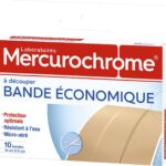 MERCUROCHROME PANSEMENTS BANDES ECONOMIQUES 10 BANDES DE 6X10 CM