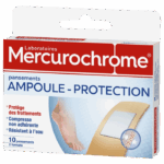 MERCUROCHROME PANSEMENTS PROTECTION AMPOULES 2 FORMATS 10 PIECES