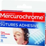 MERCUROCHROME SUTURES ADHESIVES 16 STRIPS