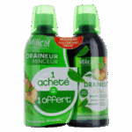 MILICAL DRAINEUR MINCEUR ULTRA THE VERT PECHE 2 FLACONS DE 500ML