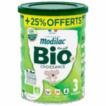 MODILAC BIO 3 CROISSANCE LAIT EN POUDRE 10 36 MOIS 800GR 25 OFFERTS