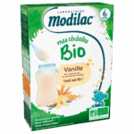 MODILAC MES CEREALES BIO VANILLE DES 6 MOIS250G