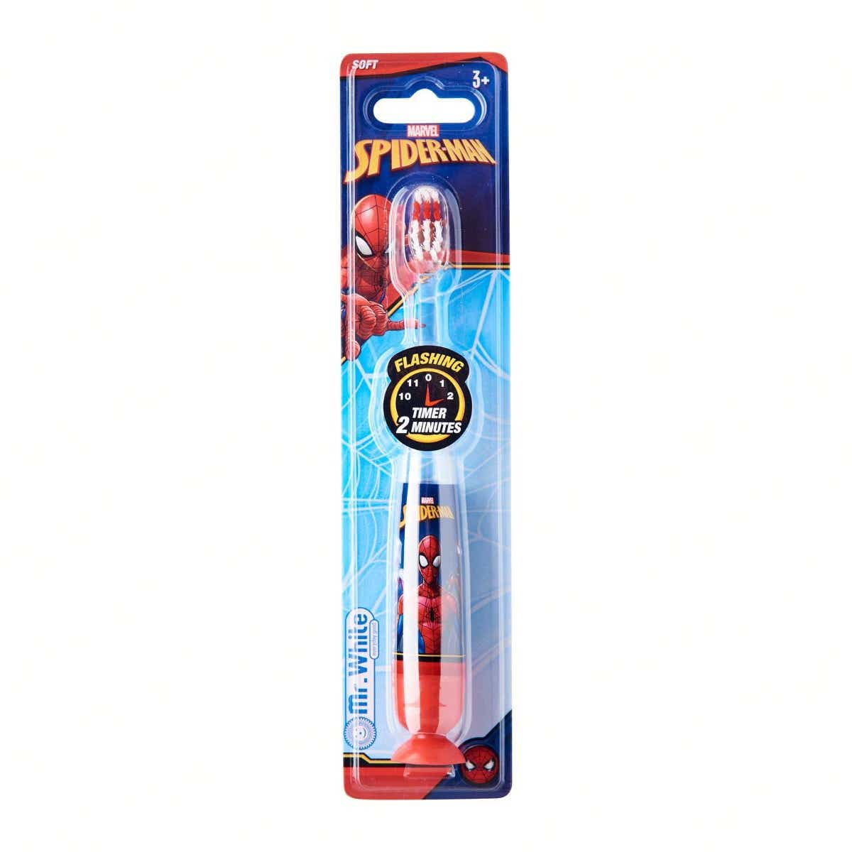 MR WHITE BROSSE A DENTS CLIGNOTANTE SPIDERMAN
