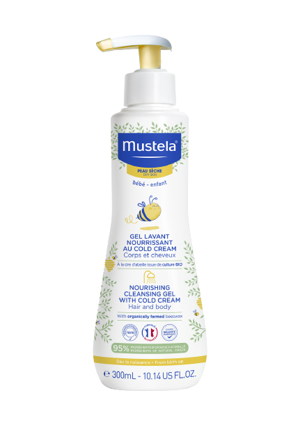 MUSTELA GEL LAVANT NOURRISSANT AU COLD CREAM 300ML 32815