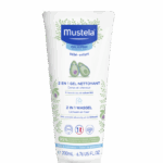 MUSTELA GEL NETTOYANT 2 EN 1 CORPS ET CHEVEUX 200ML