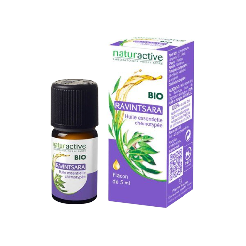 NATURACTIVE HUILE ESSENTIELLE RAVINTSARA BIO 5ML