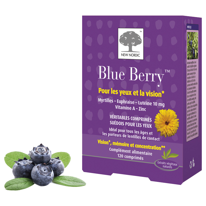 NEW NORDIC BLUE BERRY 120 COMPRIMES