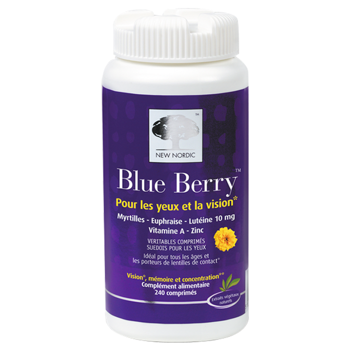 NEW NORDIC BLUE BERRY 240 COMPRIMES