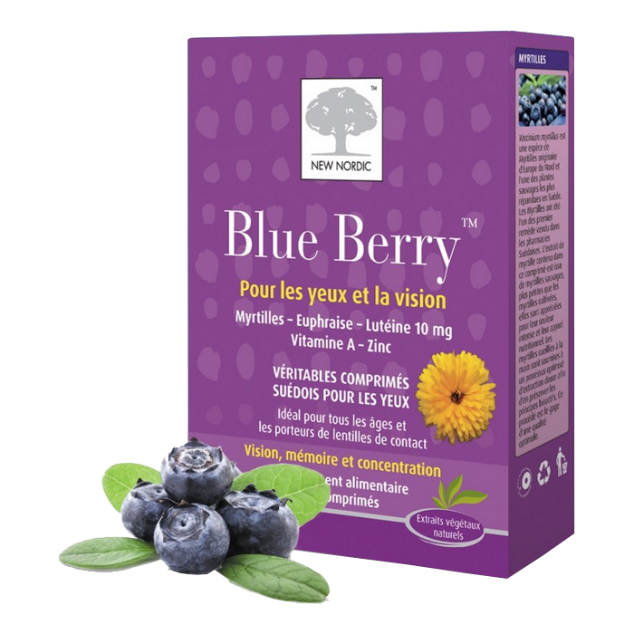 NEW NORDIC BLUE BERRY VISION 60 COMPRIMES