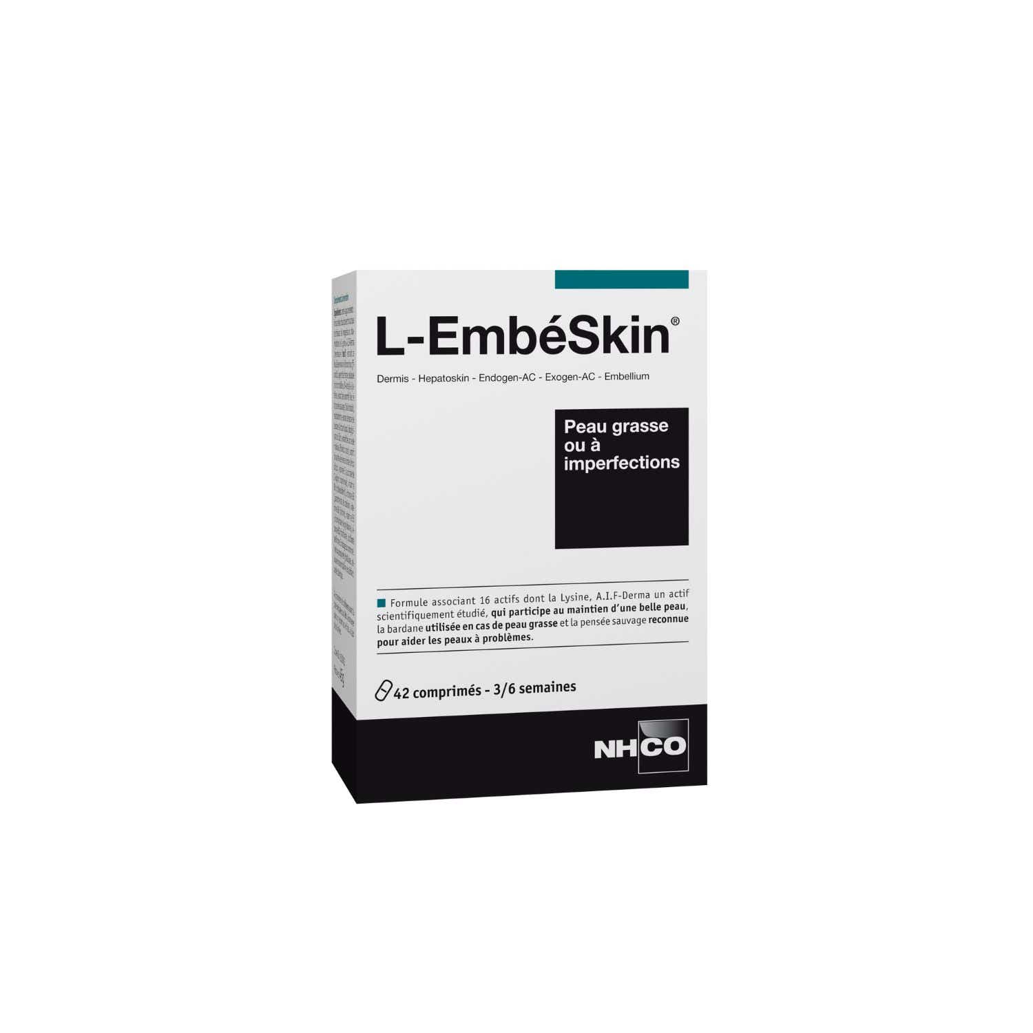 NHCO SANTE DERMATOLOGIE L EMBESKIN 42 COMPIMES