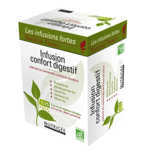 NUTRIGEE INFUSION CONFORT DIGESTIF BIO 30 SACHETS