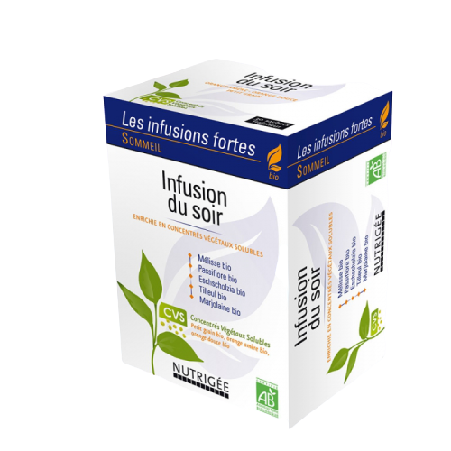 NUTRIGEE INFUSION DU SOIR BIO 30 SACHETS