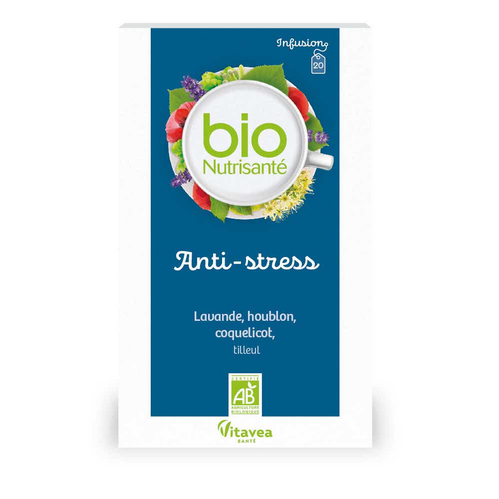 NUTRISANTE INFUSION ANTI STRESS 20 SACHETS
