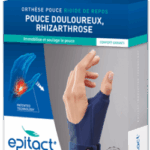 ORTHESE POUCE RIGIDE DE REPOS RHIZARTHROSE MAIN DROITE TAILLE S