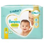 PAMPERS PREMIUM PROTECTION COUCHES T2 4 8 KG 30 UNITES