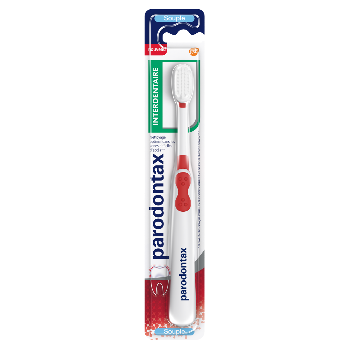 PARODONTAX BROSSE A DENTS INTERDENTAIRE SOUPLE
