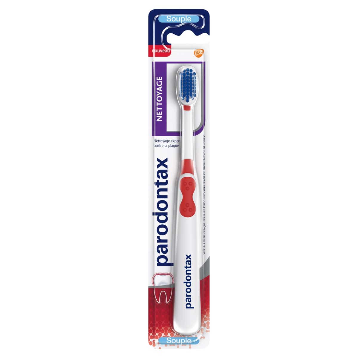 PARODONTAX BROSSE A DENTS NETTOYAGE SOUPLE