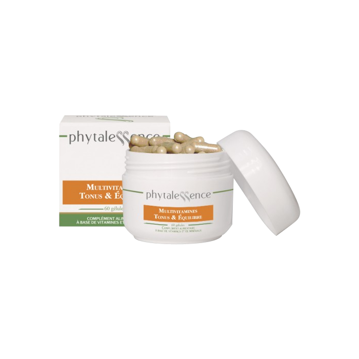 PHYTALESSENCE MULTIVITAMINES TONUS ET EQUILIBRE 60 GELULES