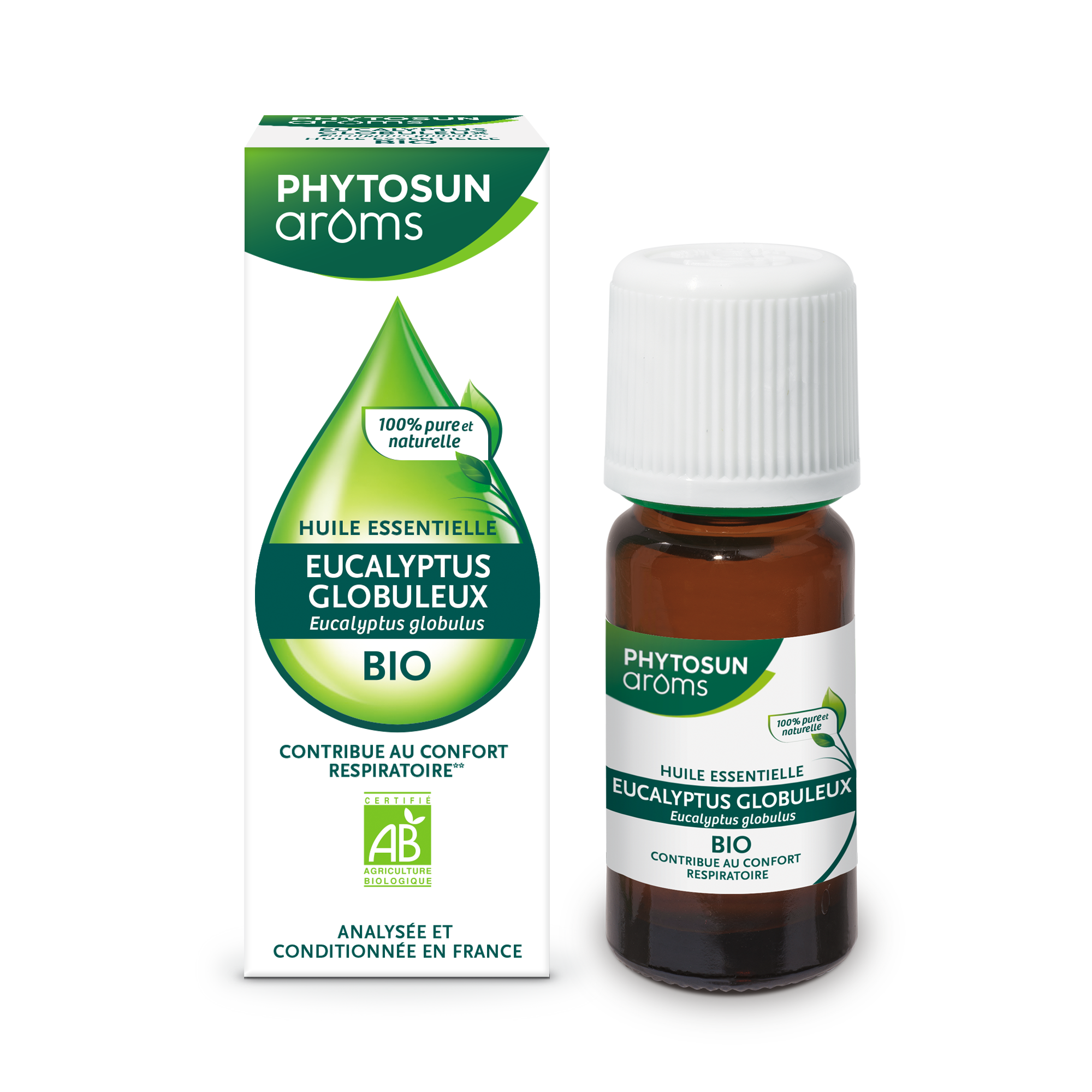 PHYTOSUM AROMS HUILE ESSENTIELLE D EUCALYPTUS GLOBULUS 10ML