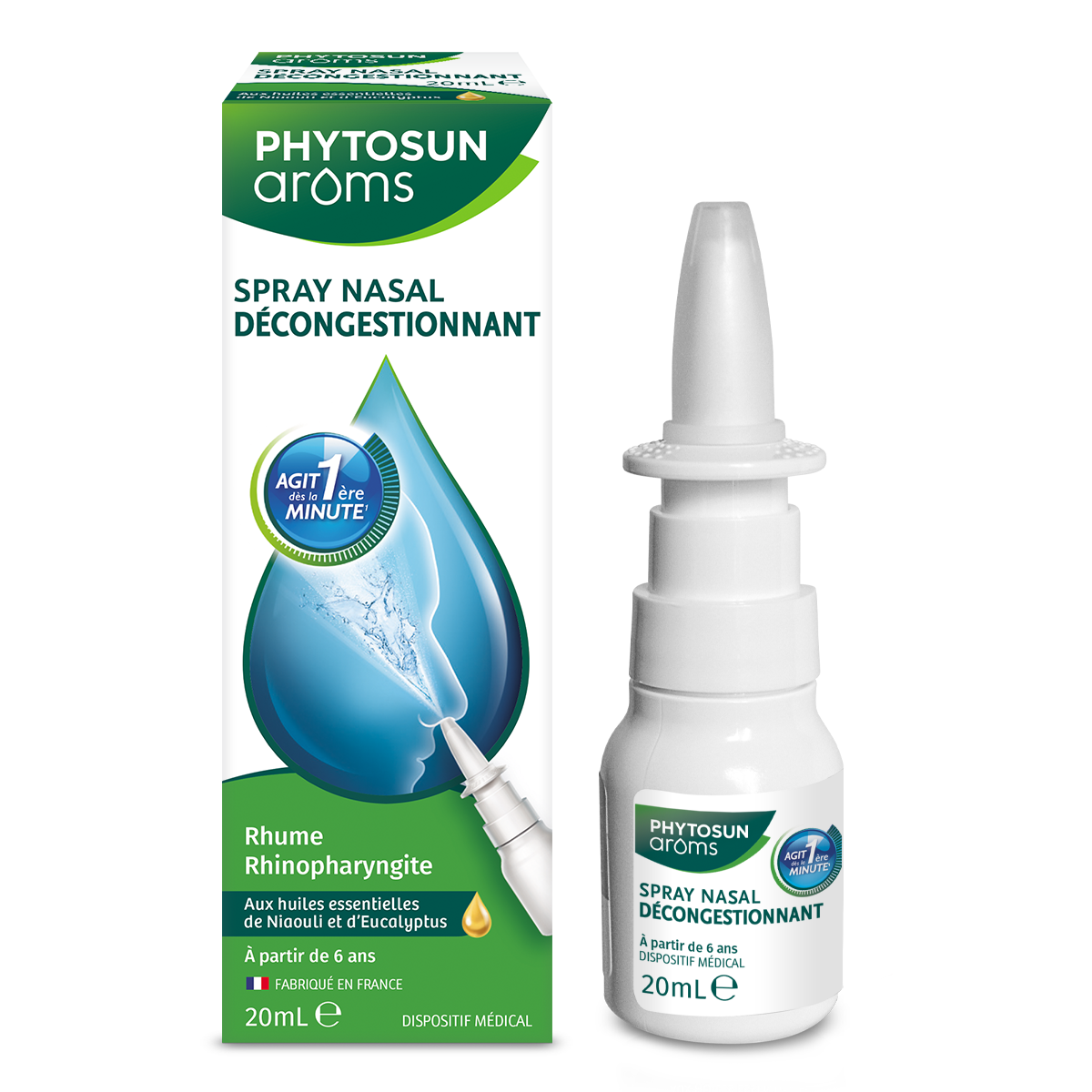 PHYTOSUNS AROM SPRAY NASAL DECONGESTIONNANT 20ML