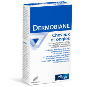 PILEJE DERMOBIANE CHEVEUX ET ONGLES 40 GELULES