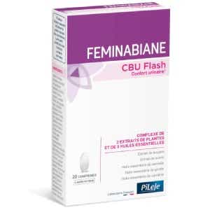 PILEJE FEMINABIANE CBU FLASH 20 COMPRIMES