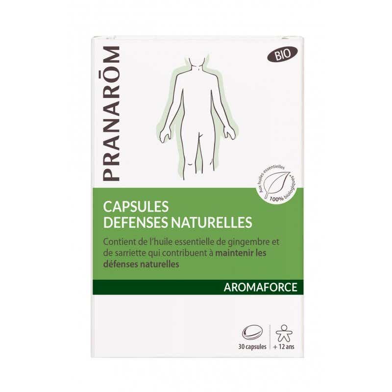 PRANAROM AROMAFORCE BIO DEFENSES NATURELLES 30 CAPSULES