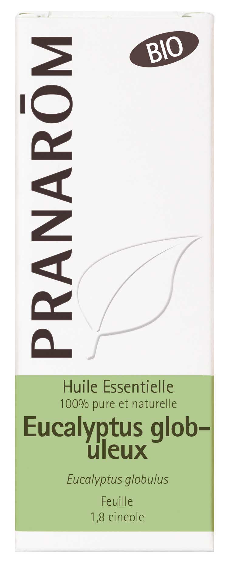 PRANAROM HE HUILE ESSENTIELLE EUCALYPTUS GLOBULEUX BIO 10 ML