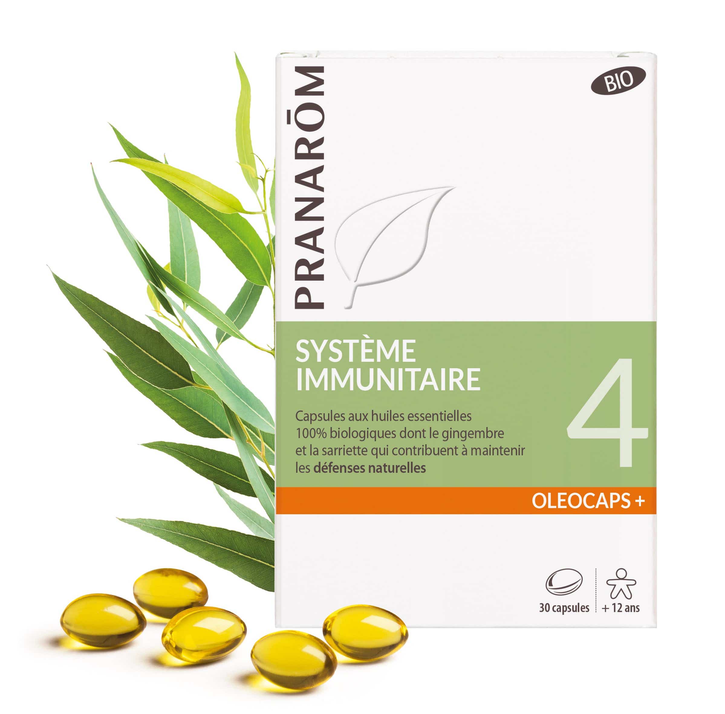 PRANAROM OLEOCAPS 4 CAPSULES DEFENSES NATURELLES 30