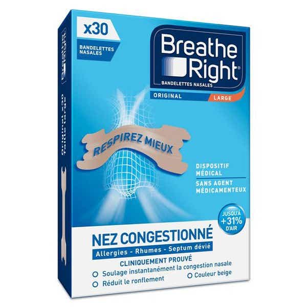 PRORHINEL BANDELETTES NASALES ORIGINAL 30 UNITES