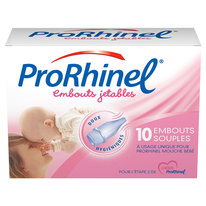 PRORHINEL EMBOUTS JETABLES 10 EMBOUTS SOUPLES